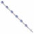 Contemporary 18k Tanzanite Bracelet For Sale - Image 3 of 3