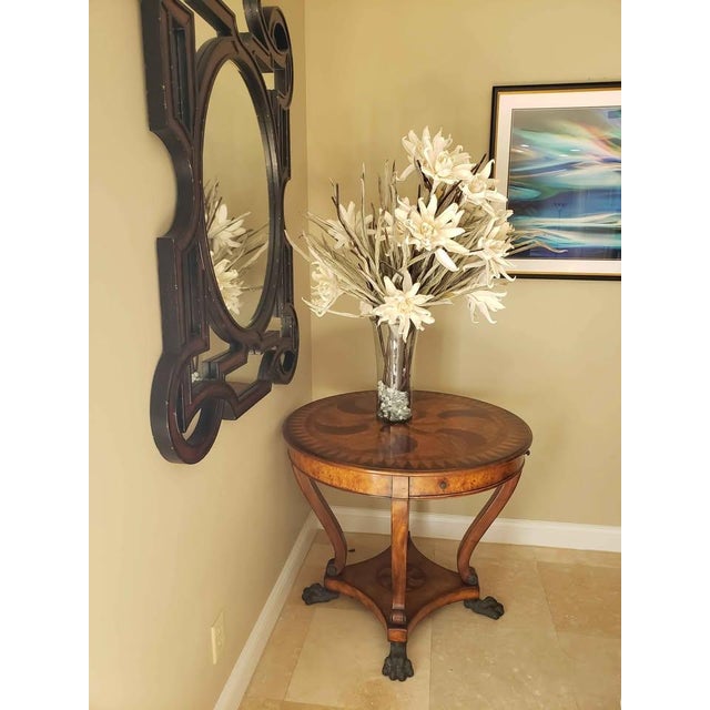 Theodore Alexander Theodore Alexander "Swirling Teardrops" Center Table For Sale - Image 4 of 7