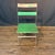 Weathered Green Bistro Chairs With Original Paint For Sale - Image 10 of 12