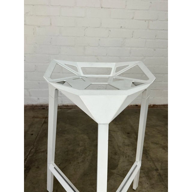 Contemporary Contemporary Magis White Stool For Sale - Image 3 of 10