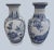 Large Vintage Pair of Chinoiserie Blue & White Chinese Vases For Sale In New York - Image 6 of 10