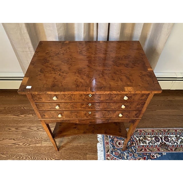 Vintage Biedermeier Side Table For Sale - Image 4 of 7