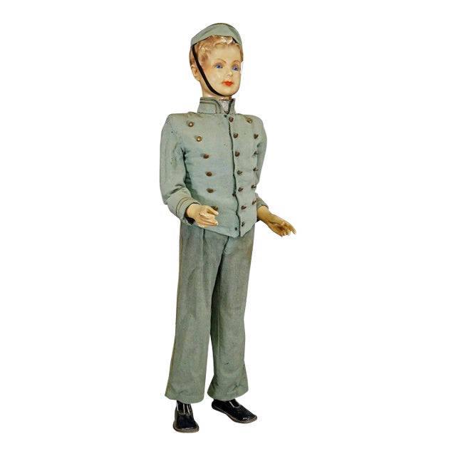 1930s Antique Hotel Page Automaton For Sale