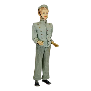 1930s Antique Hotel Page Automaton
