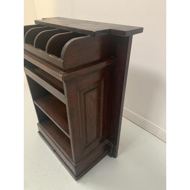 20th Century Oak Restaurant Serving Cart For Sale - Image 4 of 9