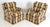 Late 20th Century Pair Peter Guild Upholstery Fine English Fabric Upholstered Rolled Arm Lounge Chairs For Sale - Image 4 of 10