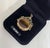 Vintage 9ct Yellow Gold, Tigers Eye, and Black Onyx Fob Pendant, London, 1970 For Sale - Image 11 of 11