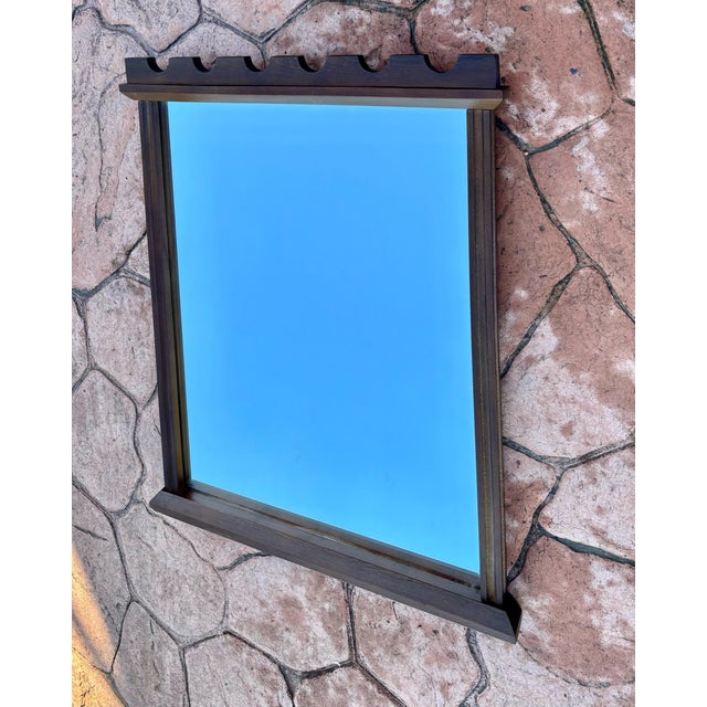 Spanish Castilian Wooden Mirror, Early 20th Century For Sale - Image 4 of 9