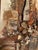 Amber Vintage Anita Baldwin 3-D Mixed Media Assemblage on Canvas Signed Anita. Mid-Century Modern For Sale - Image 8 of 12