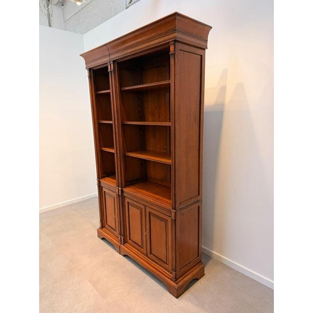 Open Bookcase in Cherrywood For Sale - Image 5 of 7