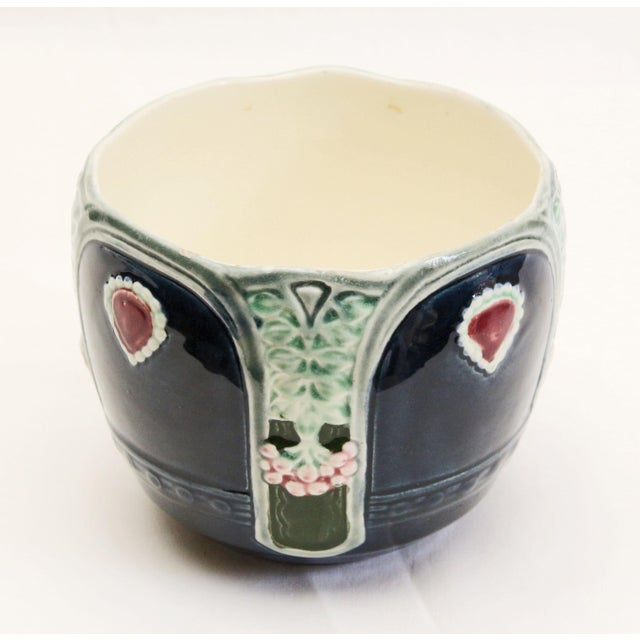 Ceramic Ceramic Flower Pots, 1890s For Sale - Image 7 of 10