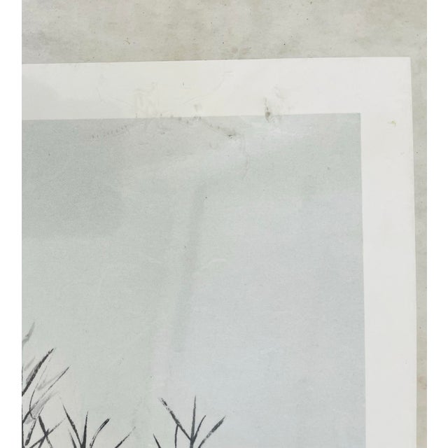 VRG Signed Miller McDaniel Prints Charcoal With Haiku & Asian Landscape For Sale - Image 9 of 10