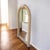 1980s Postmodern Tessellated Stone Arched Wall Mirror For Sale - Image 9 of 18