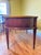 Thomasville 1980s Thomasville Traditional Solid Wood Writing Desk With Brass Hardware For Sale - Image 4 of 10