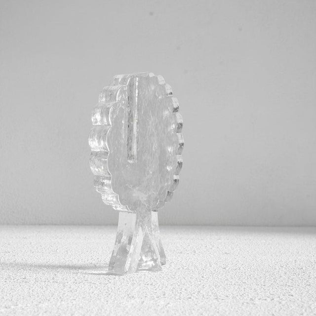 1960s Mid-Century Glass Tree-Shaped Soliflore Vase, 1960s For Sale - Image 5 of 8