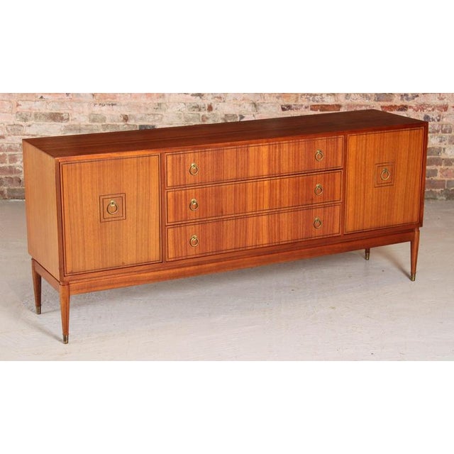 Mid-Century Teak and Tola Sideboard by Greaves & Thomas for Heals, 1960s For Sale - Image 3 of 14