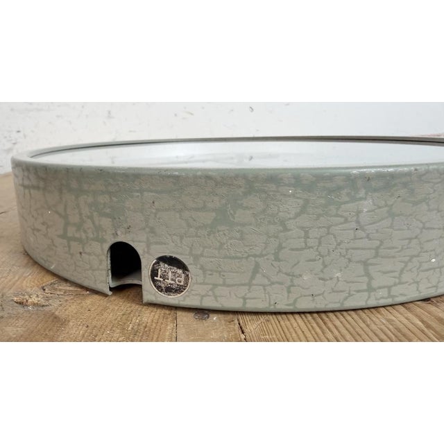 Vintage Industrial Station Wall Clock from TCW, 1960 For Sale - Image 12 of 18