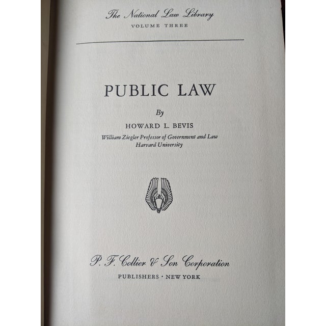 1939 National Law Library Vintage Legal Books by p.f. Collier – Set of 2 For Sale - Image 10 of 15