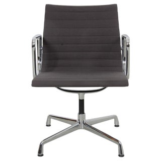 EA-108 Chair in Grey Hopsack Fabric by Charles Eames For Sale
