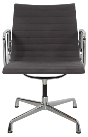 EA-108 Chair in Grey Hopsack Fabric by Charles Eames