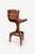 Wood 1970s California Craft Arthur Espenet Carpenter Three Leg Bar Stool in Walnut For Sale - Image 7 of 12