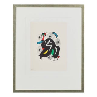Joan Miró, La Mélodie Acide, Planche IV, 1980, Lithograph For Sale