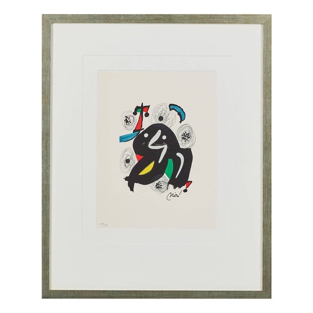Joan Miró, La Mélodie Acide, Planche IV, 1980, Lithograph For Sale