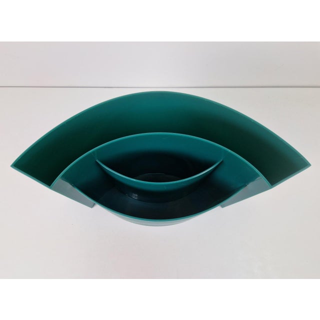 Wave Magazine Rack by Hansjerg Maier-Aichen for Authentics, 1980s For Sale - Image 3 of 10