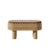 Contemporary Grace Bench in Rattan and HR Foam by Popus Editions For Sale - Image 3 of 6