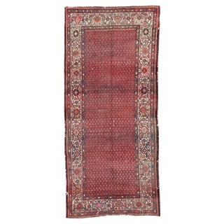 Large Antique Malayer Runner, 1890s For Sale