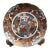 Vintage Andrea by Sadek Japanese Imari Style Porcelain Charger, Peacock & Floral Motif, Arita, Japan For Sale