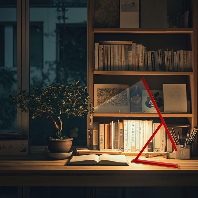 Yellow Achille Table Lamp by Tommaso Cristofaro For Sale - Image 8 of 14