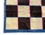 Textile Handmade Reversible Cotton Vegetable Dyed Cream, Brown and Blue Checker Board Area Rug-6'x9' For Sale - Image 7 of 12