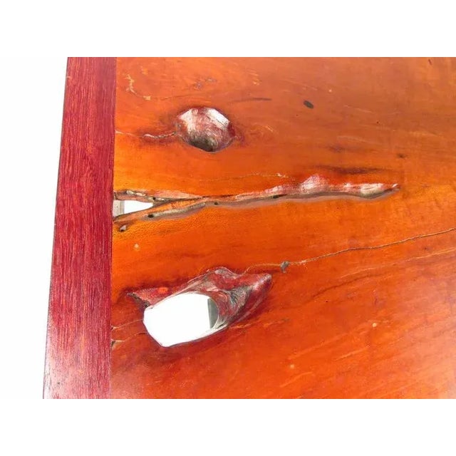 Late 20th Century Late 20th Century Studio Made Sculptural Root End Table For Sale - Image 5 of 10