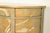 Gold Italian Neoclassical Paint Decorated Demilune Cabinet For Sale - Image 8 of 15