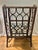 Vintage Very Large Chinoiserie Wrapped Rattan Wingback Chair in the Style of Ficks-Reed For Sale - Image 4 of 12