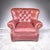 A Statement Piece for Your Living Space: The Ralph Lauren Style Writer’s Chair For Sale - Image 9 of 12