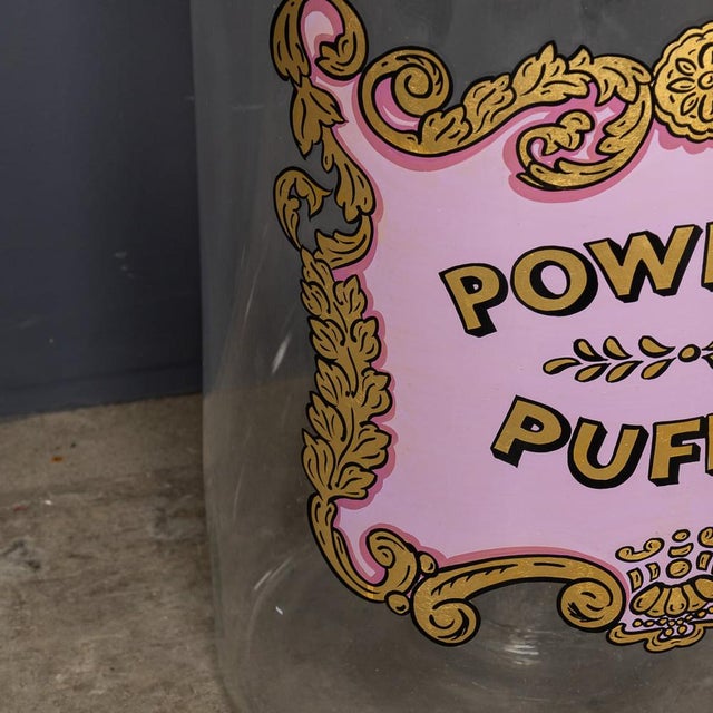 Victorian Hand-Blown Glass Apothecary Jar, 1900s For Sale - Image 4 of 11