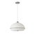 Nova Nova of California Morelli Pendant Ceiling Light - Modern Lighting Fixure, Lucite Shade, Satin Nickel Base For Sale - Image 4 of 6