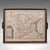 1900 - 1909 Antique Cartographer's Serving Tray, English, Platter, European Map, Edwardian For Sale - Image 5 of 10