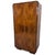 Art Deco Walnut Two-Door Wardrobe, 1930s For Sale - Image 3 of 10