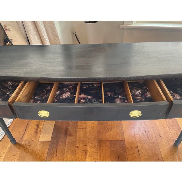 Vintage Federal Hepplewhite Mahogany Sideboard For Sale - Image 9 of 11