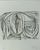 Franz Priking, Composition with Lines, Lithograph For Sale - Image 7 of 7