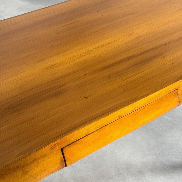 Sculptural Writing Desk in Walnut by Carlo De Carli, Italy, 1950s For Sale - Image 6 of 18