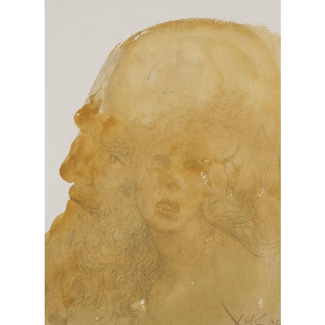 Salvador DALI (1904-1989) Biblia Sacra: The Lover, 1967 Color lithograph Signed in the plate On Vellum 35 x 48 cm (c. 14 x...