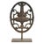 19th Century Cast Iron Convent Ornament on Base For Sale - Image 6 of 6