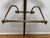 1960s Mid-Century Brass & Wood Gentleman’s Valet Stand For Sale - Image 9 of 12
