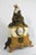 Metal Bronze & Marble Clock Representing a Virgin, a Child and Saint John the Baptist, 1900s For Sale - Image 7 of 11