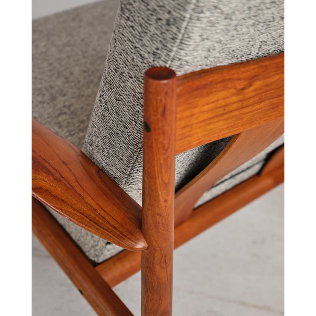 Teak Armchair by Grete Jalk for France & Søn, Denmark, 1950s For Sale - Image 16 of 18