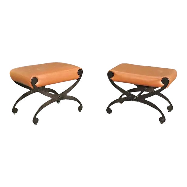 Leather Footrests For Sale